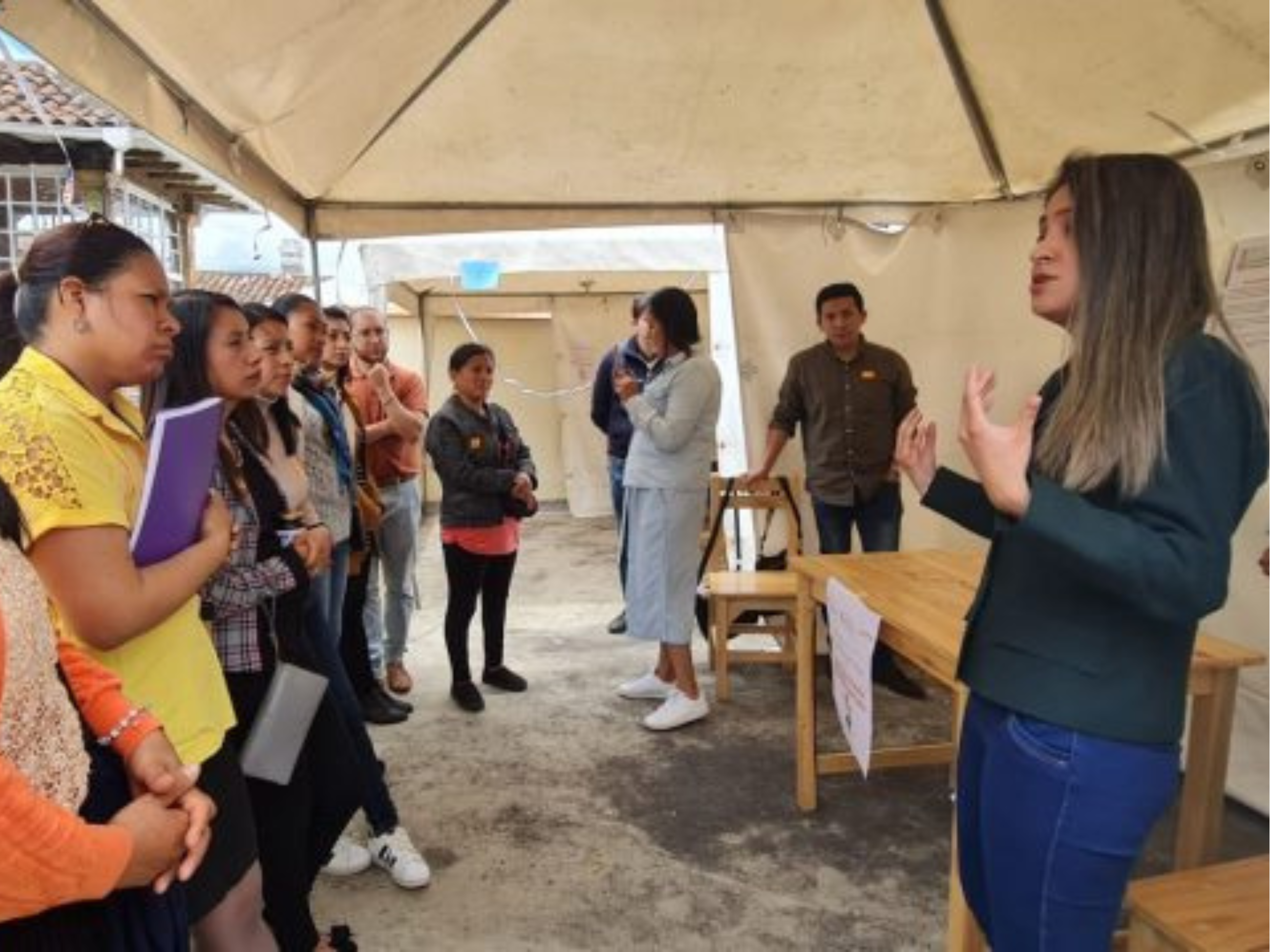 Feria de proyectos de servicio comunitario